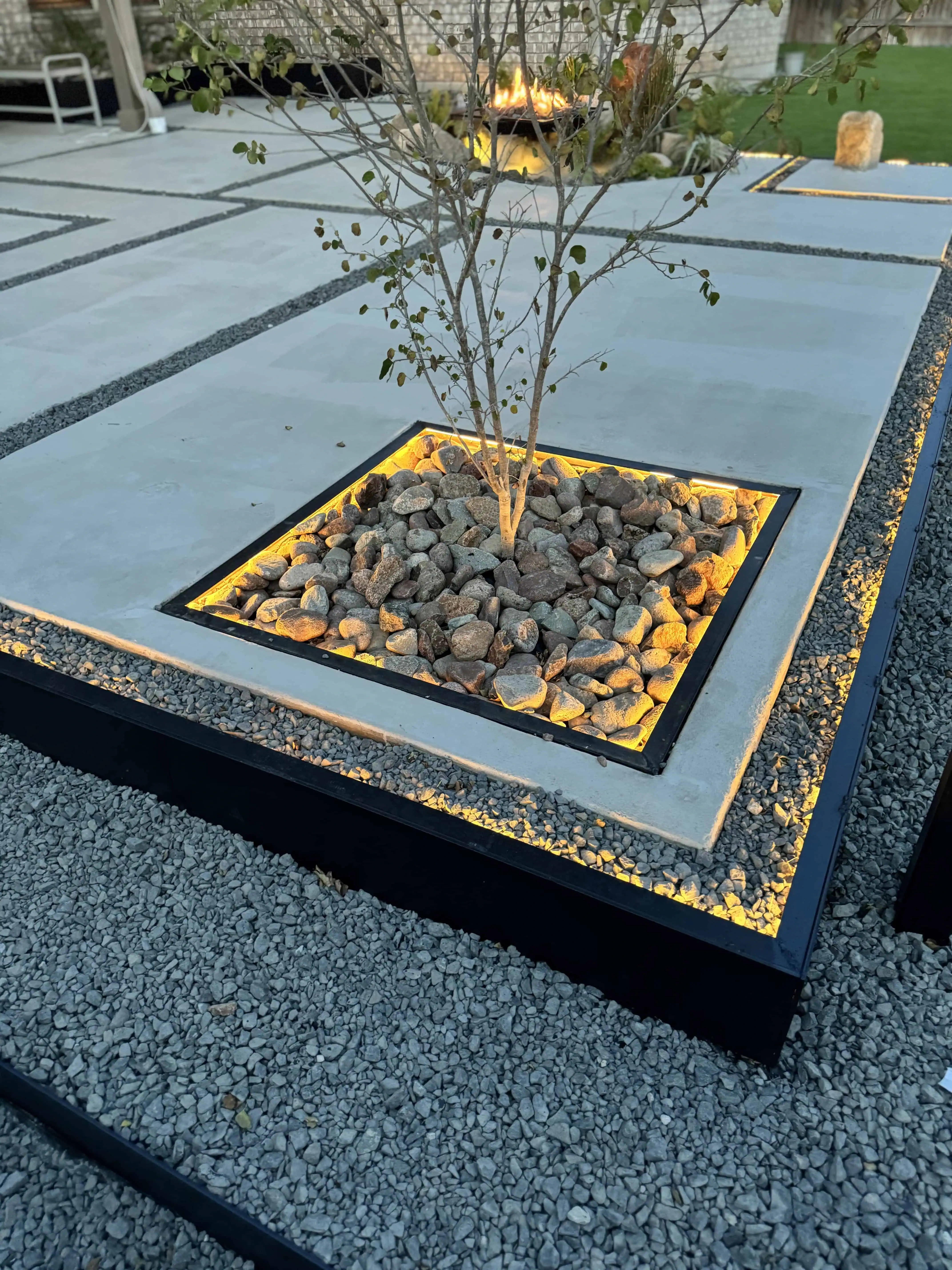 Custom hardscape and xeriscape design Westlake Hills TX