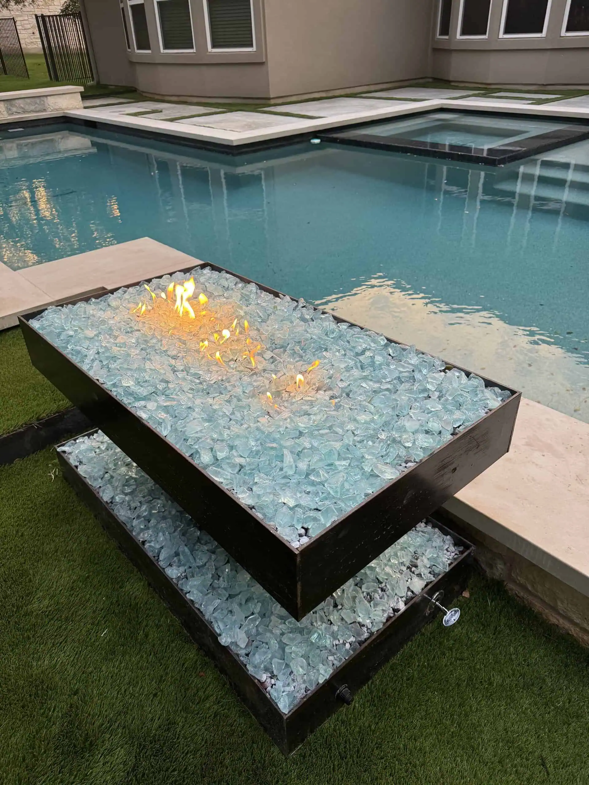 Pool deck and landscaping Austin TX